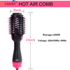 4-in-1 Professional Hot Air Brush – Hair Dryer, Straightener, Curler & Volumizer with Ceramic Coating