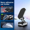 Ultra-Slim 360° Magnetic Folding Car Phone Mount – Universal Nano-Adhesive Holder