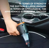Mini Portable Wireless Car Vacuum Cleaner – Strong Suction Handheld Cleaner with Attachments