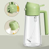 2-in-1 Oil Spray & Pour Bottle (400ML) – Easy Control Kitchen Dispenser for Cooking & BBQ
