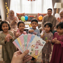 Pack of 10 Eidi Gift Cards – Random Assorted Eid Mubarak Designs